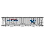 Accurail ACU6514 HO KIT PS-4750 3-Bay Covered Hopper, MRL