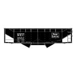 Accurail ACU7729 HO KIT Offset-side Twin Hopper, MEC