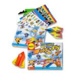 Alex Toys ALX192W FOLD N FLY PAPER AIRPLANE HAND LAUNCH