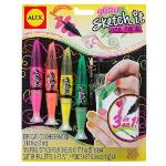 Alex Toys ALX796L Sketch It Nail Pens - Glitter