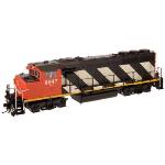 Atlas Model Rr ATL10001398 HO GP40-2W, CN/Zebra Stripes #9653