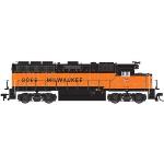 Atlas Model Rr ATL10001688 HO GP40, MILW/Hiawatha #2011