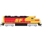 Atlas Model Rr ATL10001790 HO Trainman GP39-2w/DCC & Sound,SF/Kodachrome#3679