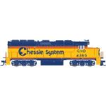 Atlas Model Rr ATL10001841 HO GP40-2, Chessie/C&O #4385