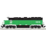 Atlas Model Rr ATL10002426 HO GP40 w/DCC & Sound, BN #3515