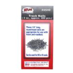 Atlas Model Rr ATL2540 TRACK NAILS (400) FOR RAILROAD HO OR N SCALE