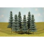 BACHMANN BAC32112 Scenescapes Blue Spruce Trees, 3-4" (9)