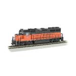 BACHMANN BAC60308 HO GP40 w/DCC, MILW #2001