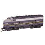 BACHMANN BAC63751 N F7A w/DCC, B&O/Blue/Gray/Black