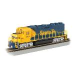 BACHMANN BAC66302 HO GP40 w/DCC & Sound Value, SF/War Bonnet #2964