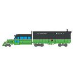 Broadway Limite BLI1974 On30 Galloping Goose/Freight w/DCC & Sound, NP