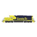 Broadway Limite BLI2982 HO RSD-15 w/DCC & Sound, SF/Yellow Bonnet #9838