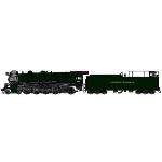 Broadway Limite BLI4075 HO 4-8-2 M1a w/DCC & Sound, PRR #6751/Pre-war