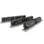 Broadway Limite BLI4443 HO H2a 3-Bay Hopper, N&W 24" Lettering Pack P (6)