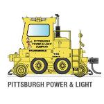 Broadway Limite BLI6055 HO Trackmobile w/DCC, Pittsburg Power & Light