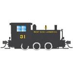 Broadway Limite BLI6081 HO Plymouth Switcher, West Side Lumber Co