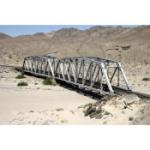 Blma Models BLM5002 HO B/U Brass 200' Truss Bridge, Silver