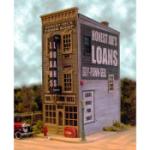 Bar Mills Scale BMM0442 HO KIT Laser-Cut Honest Joe's Pawn & Loan