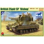 BRONCO MODELS BOM35077 BRITISH VALENTINE BISHOP 25PDR SPG 1/35 SCALE