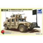BRONCO MODELS BOM35092 M1114 UP-ARMORED HA TACTICLE VEHICLE 1/35 SCALE