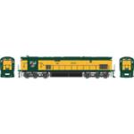 Bowser Mfg Co., BOW24026 HO C628 w/DCC & Sound, C&NW/HH Yellow/Green #6708