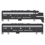 Bowser Mfg Co., BOW24071 HO F7 A/B w/DCC & Sound, NYC #1852/#3461