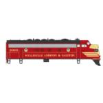 Bowser Mfg Co., BOW24079 HO F7A w/DCC & Sound, WAG #2000