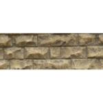 Chooch Enterpri CHO8262 HO/O Flexible Medium Cut Stone Wall, 3.4"x13.25"