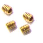 Calandra Racing CLN3234 Brass 4-40 Set screws, 2 pr.