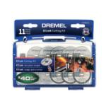 DREMEL DREEZ68801 EZ Lock Mini Cutting Kit : 11 pc , Plastic & Metal