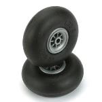 Dubro Products DUB175R 1-3/4"" SMOOTH WHEELES (2)  LOW BOUNCE
