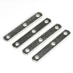 Dubro Products DUB202 STEEL STRAPS NICKEL PLATED (4)