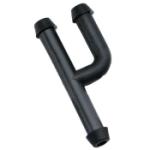 Dubro Products DUB2370 IN LINE FUEL CONNECTOR WITH PLUG BLK