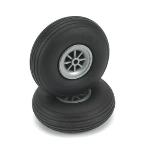Dubro Products DUB275T LOW BOUNCE WHEELS (2) 2 3/4"" TREADED