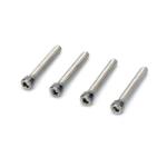 Dubro Products DUB3121 SS #6-32x1"" SH BOLT(4) STAINLESS BOLT
