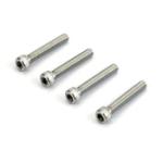 Dubro Products DUB3123 SS #8-32x1"" SH BOLT(4) STAINLESS BOLT