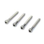 Dubro Products DUB3124 SS #8-32x1-1/4""SH BOLT(4) STAINLESS BOLT