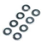 Dubro Products DUB327 #8 FLAT WASHER (8)