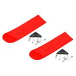 Dubro Products DUB825R MAIN SKIS UP TO .60 size RED
