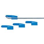 Dubro Products DUB849BL E/Z Link,  Micro, Blue ( .032), 4/Pk