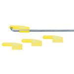 Dubro Products DUB849Y E/Z Link,  Micro, Yellow ( .032), 4/Pk