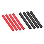 Dubro Products DUB938 1/8" HEAT SHRINK TUBING RED AND BLACK