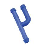 Dubro Products DUB947 IN LINE FUEL CONNECTOR 2-BLUE W/PLUG