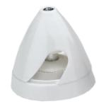Dubro Products DUB960 1-1/4"" SPINNER WHITE ADAPTER REQ'D