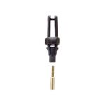 Dubro Products DUB973 Long Arm Micro Clevis, Black, (.032), 2/Pk