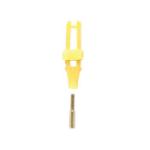Dubro Products DUB973Y Long Arm Micro Clevis, Yellow, (.032), 2/Pk
