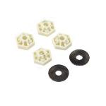 Dynamite Rc DYNW0050 420 Series Hex Adapter Set (4): TRA, HPI