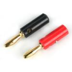 E-flite EFLA234 GLD BANANA PLG SET+SCREWS BANANA PLGS G