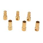 E-flite EFLA241 CONNECTOR SET GOLD BULLET 3.5mm