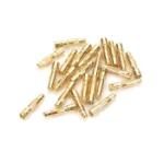 E-flite EFLAEC513 Gold Bullet Connector, Male, 4mm (30)